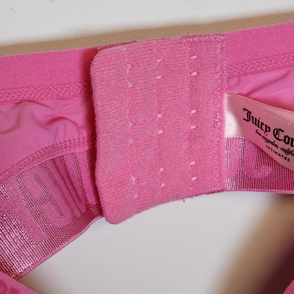 Juicy Couture Vibrant Pink Underwire Bra 38D - Picture 11 of 16